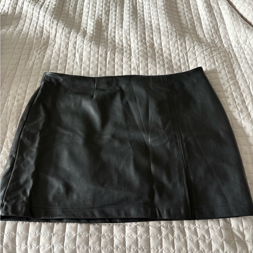 Juicy by Juicy Couture Faux Leather Skirt
